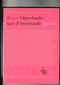 Opperlandse taal letterkunde