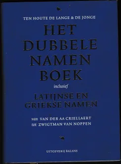 Het dubbele namen boek