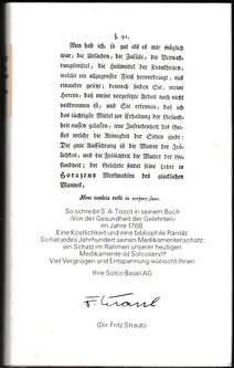 Von der Gesundheit der Gelehrten