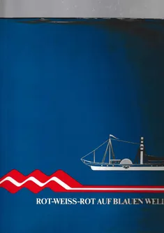 Rot Weiss Rot auf blauen Wellen