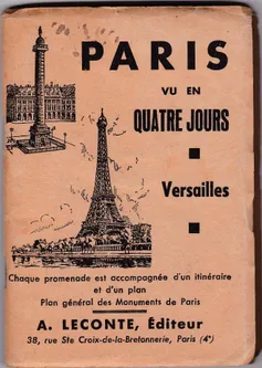 Paris vu en quatre jours Versailles