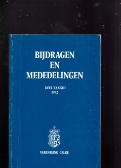 Bijdragen en mededelingen Gelre 1992