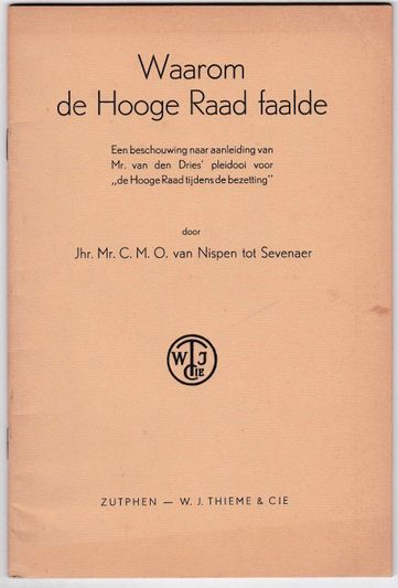 Waarom de Hooge Raad faalde