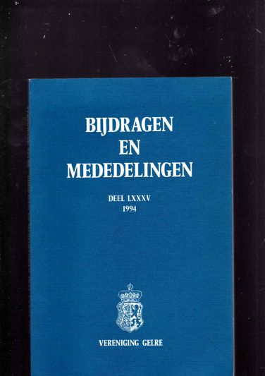 Bijdragen en mededelingen Gelre 1994