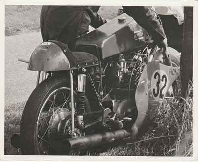 Motorrace Meijel 1967 foto
