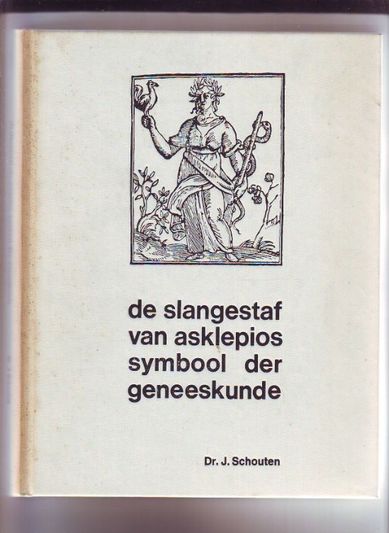 De slangestaf van Asklepios symbool der geneeskunde