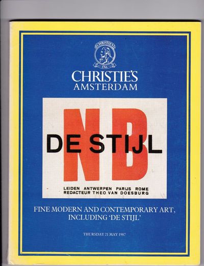 Fine modern and contemporary art,including 'De Stijl'