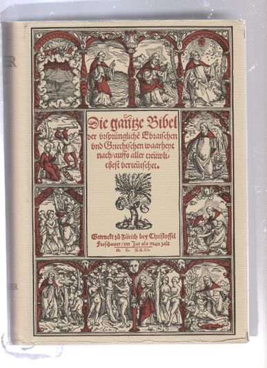Die Zürcher Bibel von 1531