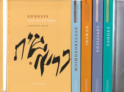 Verbond en Dialoog Joodse lezing van de Tora 5 delen compleet
