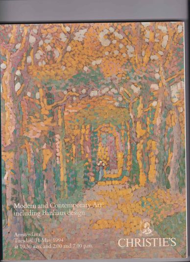 Modern and Contemporary Art including Bauhaus design