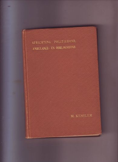 Africhting politiehond,ambulance- en oorlogshond