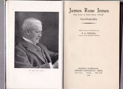 James Rose Innes Chief Justice of South Africa 1914-27