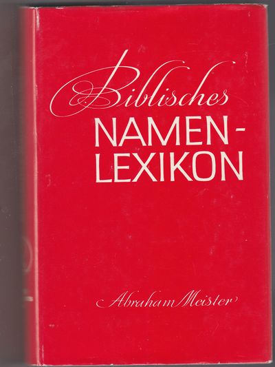 Biblisches Namen-Lexikon