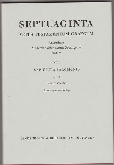 Septuaginta Sapientia Salomonis