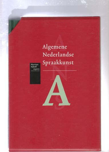 Algemene Nederlandse Spraakkunst