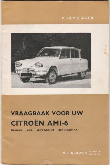 Vraagbaak voor uw Citroën AMI-6