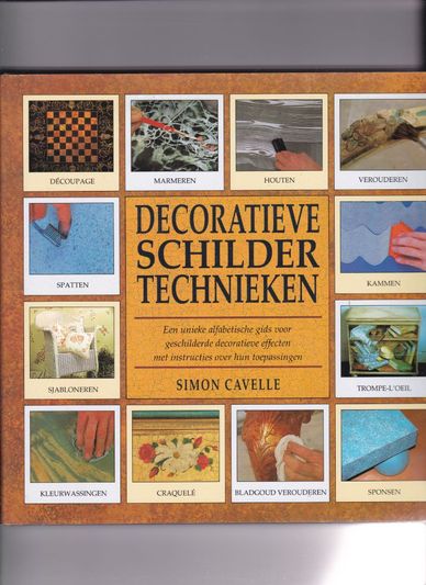 Decoratieve schilder technieken
