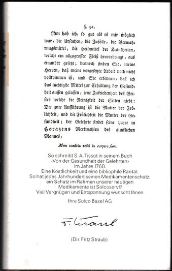 Von der Gesundheit der Gelehrten