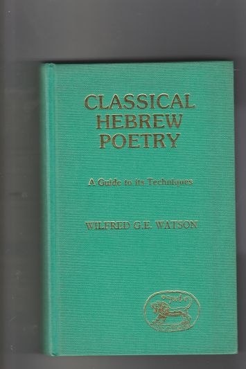 Classical Hebrew Poetry