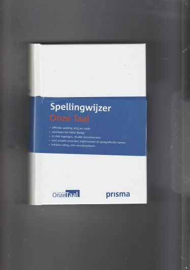 Spellingwijzer Onze Taal