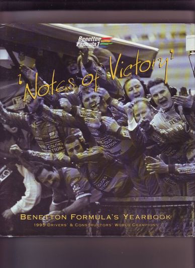Notes of Victory Benetton Formula's Yearbook