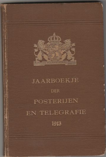 Jaarboekje der Posterijen en Telegrafie 1913