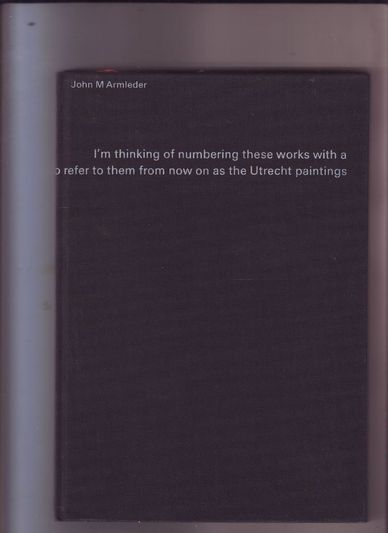 John M.Armleder pour paintings 1982-1992