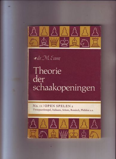 Theorie der schaakopeningen No.11 open spelen 2