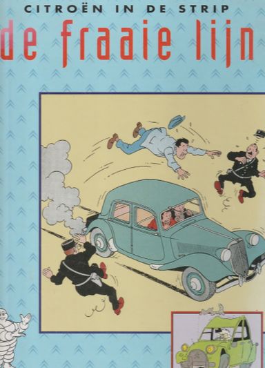 De fraaie lijn Citroën in de strip