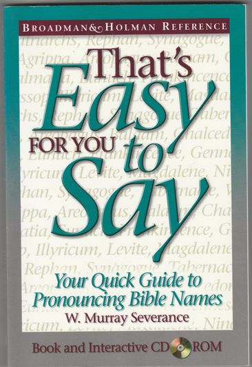 That's Easy for you to Say