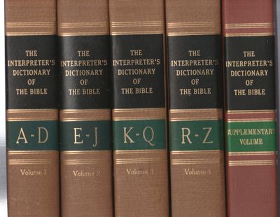 The Interpreters Dictionary of the Bible 4 delen met supplementAbingdon Press