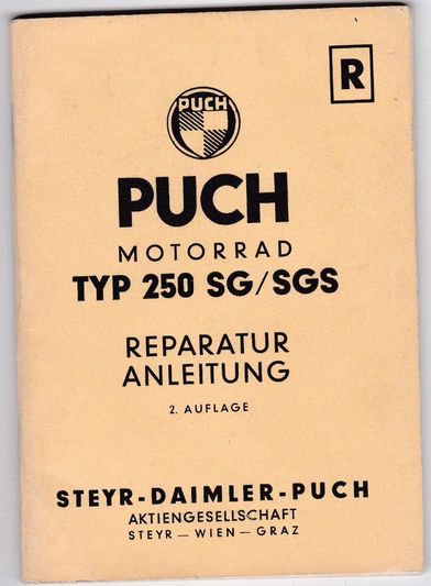 Puch Motorrad Typ 250SG/SGS
