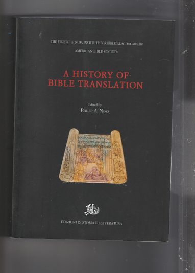 A History of Bible Translation I