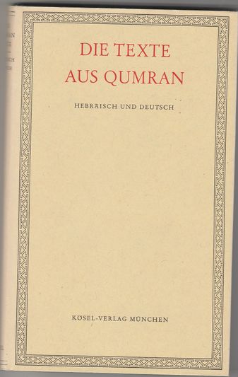 Die Texte aus Qumran