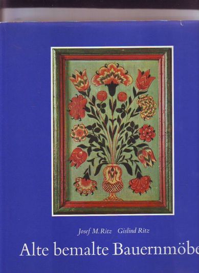 Alte bemalte Bauernmöbel