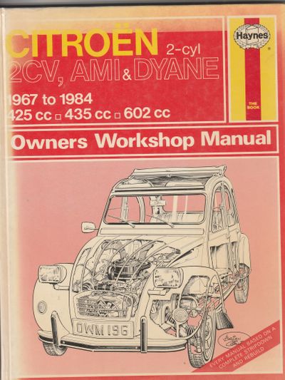Citroën 2CV,Ami & Dyane 1967 to 1984