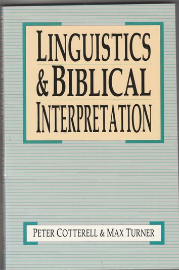 Linguistics & Biblical interpretation