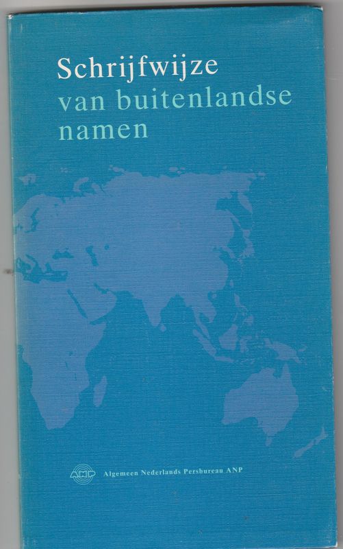 Schrijfwijze van buitenlandse namen