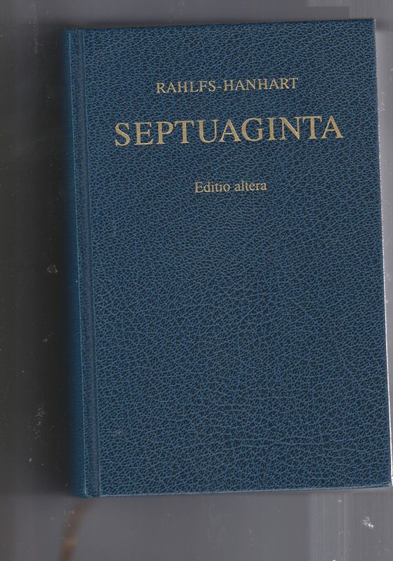 Septuaginta Editio altera