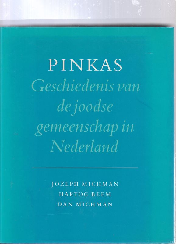 Pinkas Geschiedenis van de joodse gemeenschap in Nederland