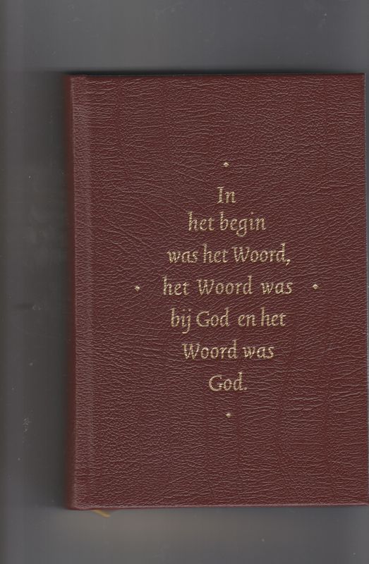 Bijbel De Nieuwe Bijbelvertaling genummerde editie