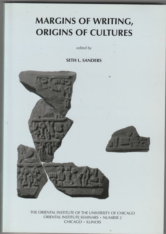 Margins of writing,origins of cultures