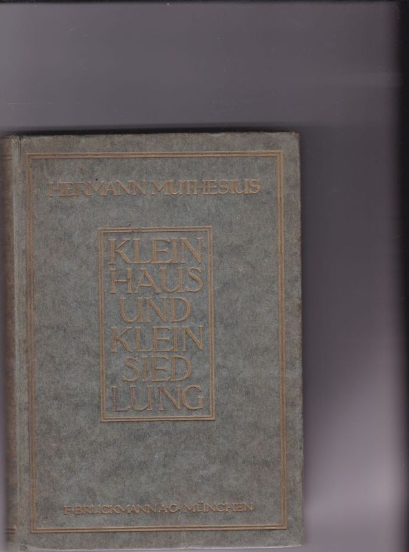 Kleinhaus und Kleinsiedlung