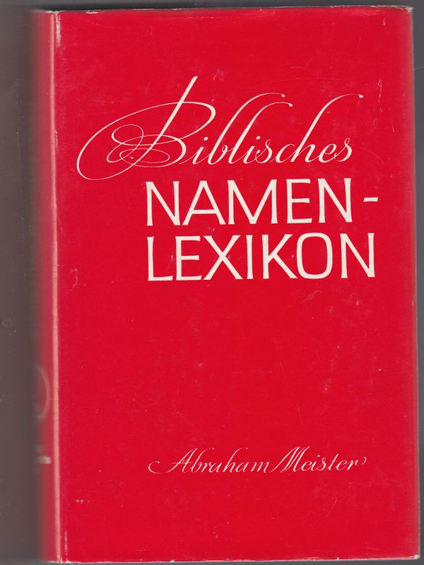 Biblisches Namen-Lexikon