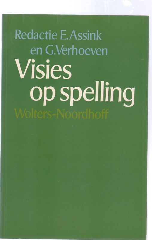 Visies op spelling