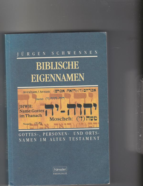Biblische Eigennamen
