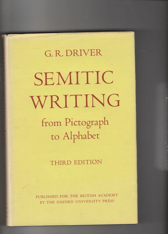 Semitic Writing