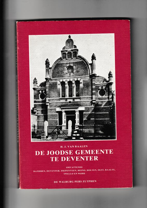 De Joodse Gemeente te Deventer