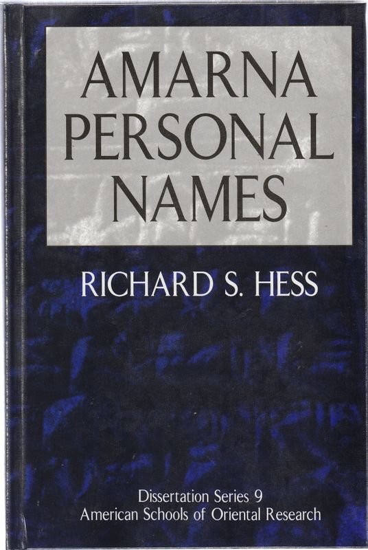 Amarna personal names