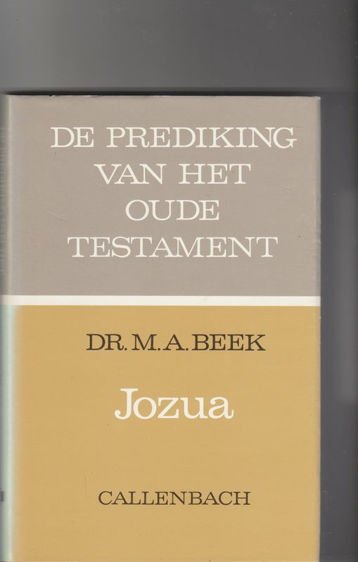 De prediking van het Oude Testament Jozua